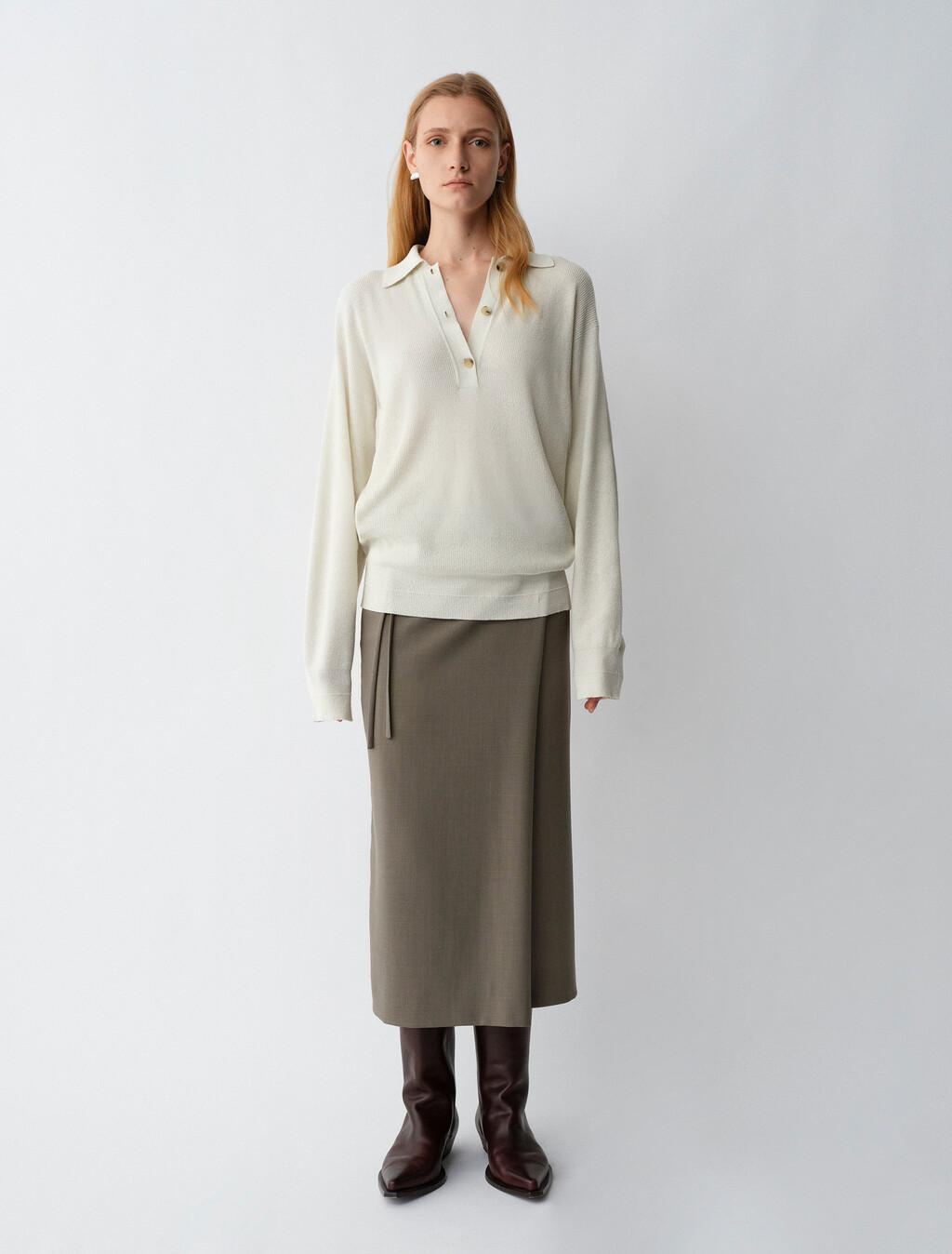 Helga Sweater, White, hi-res