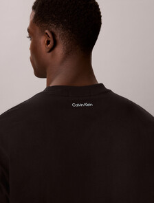 Resort Palm Graphic Relaxed Tee, Black, hi-res