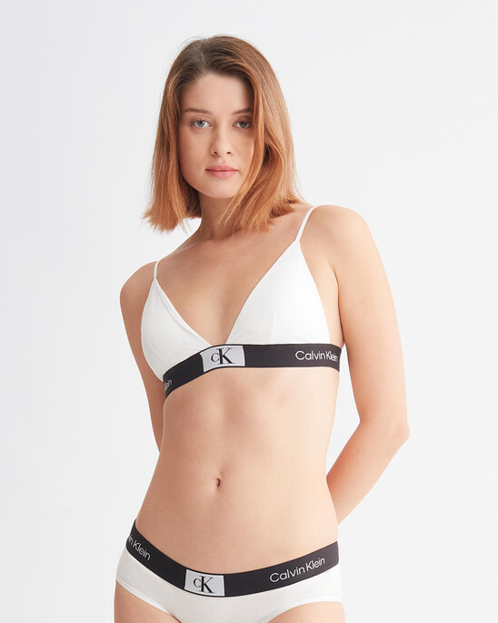 CALVIN KLEIN 1996 LIGHTLY LINED TRIANGLE BRA