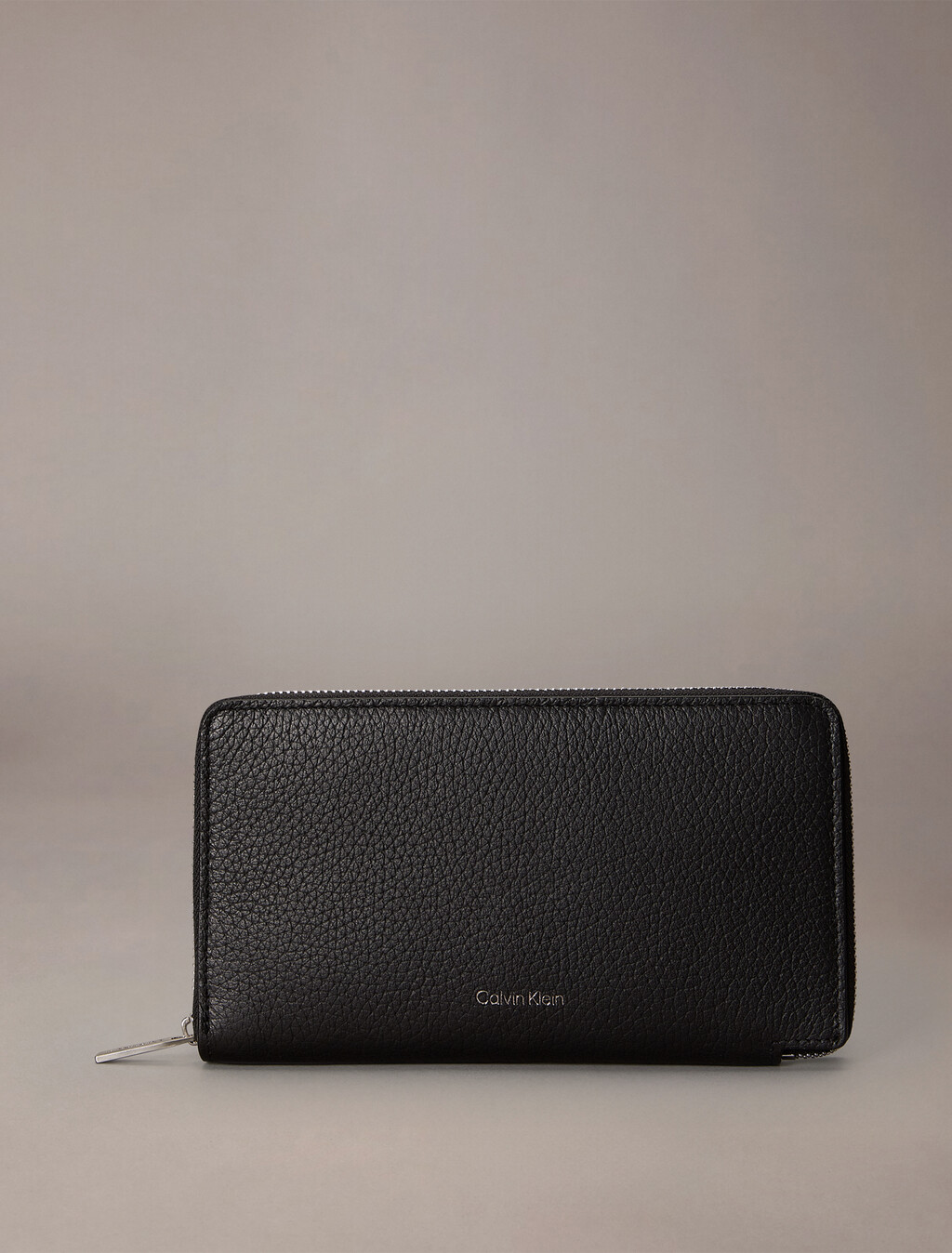 Foil Long Fold Wallet, Black, hi-res