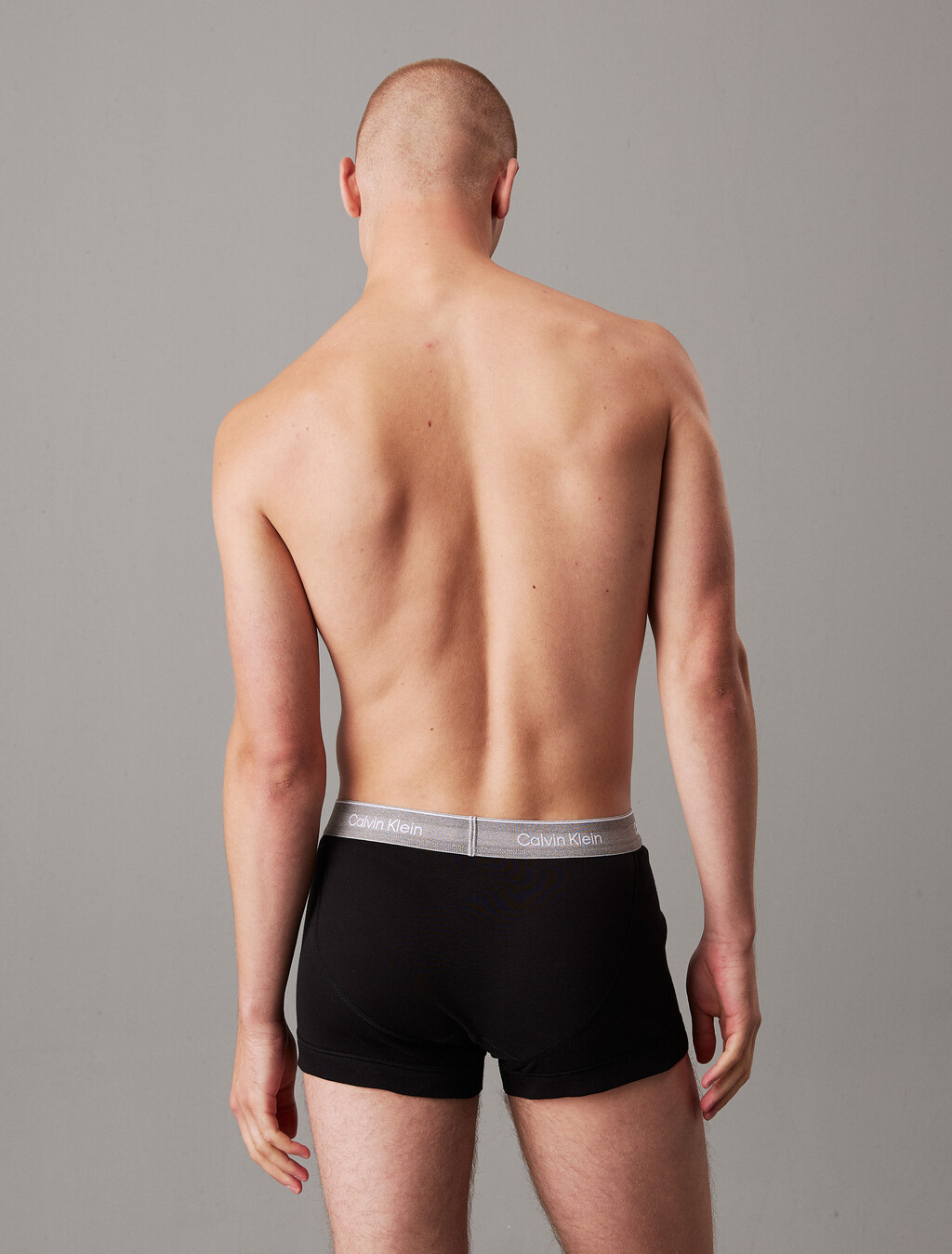 Cotton Classics Trunk 3 Pack, black w/ glacier wb/ black w/ grey heather wb/ bla, hi-res