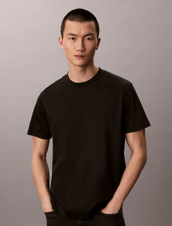 Mercerized Double Knit Cotton Tee