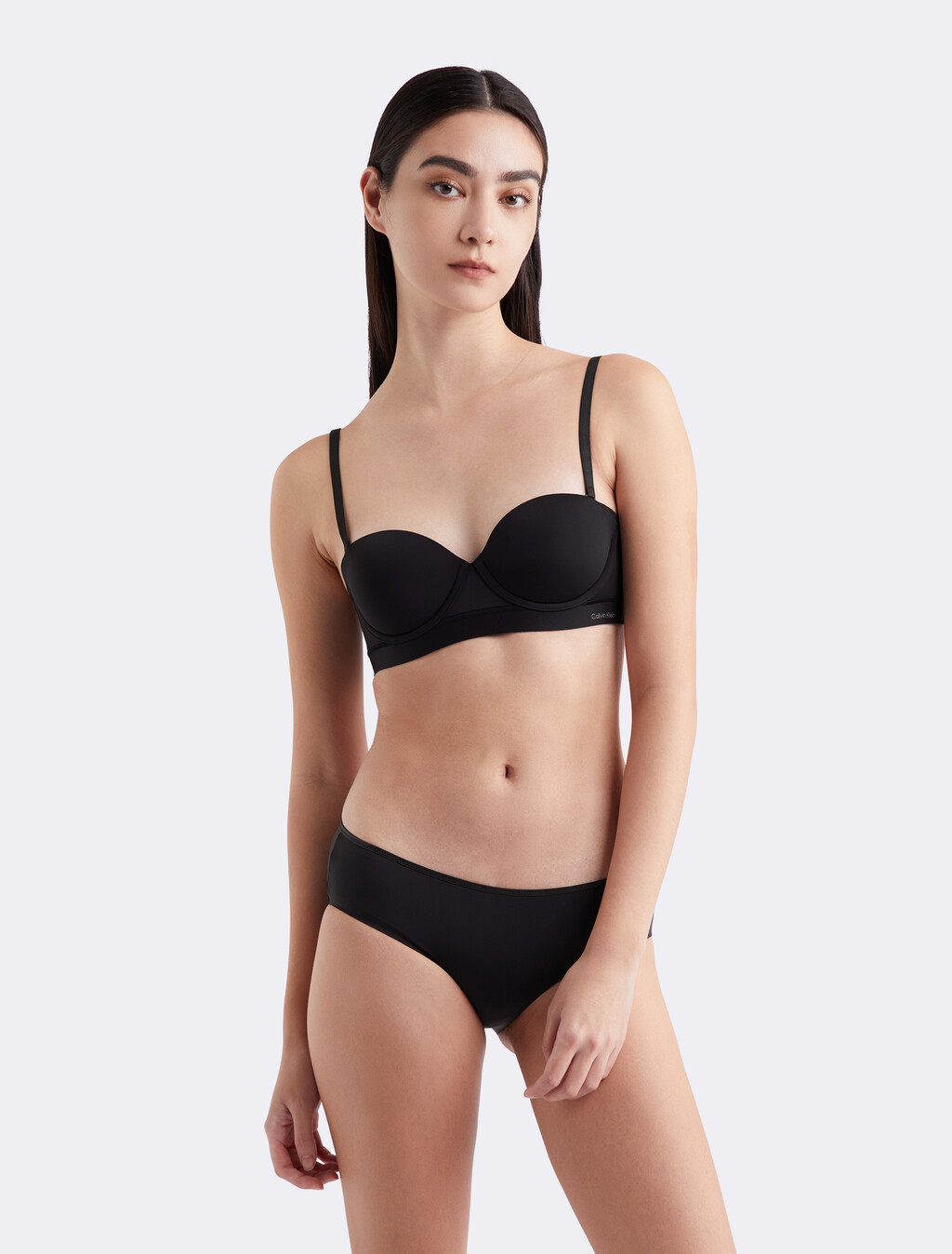 Invisibles Push Up Strapless Bra, BLACK, hi-res