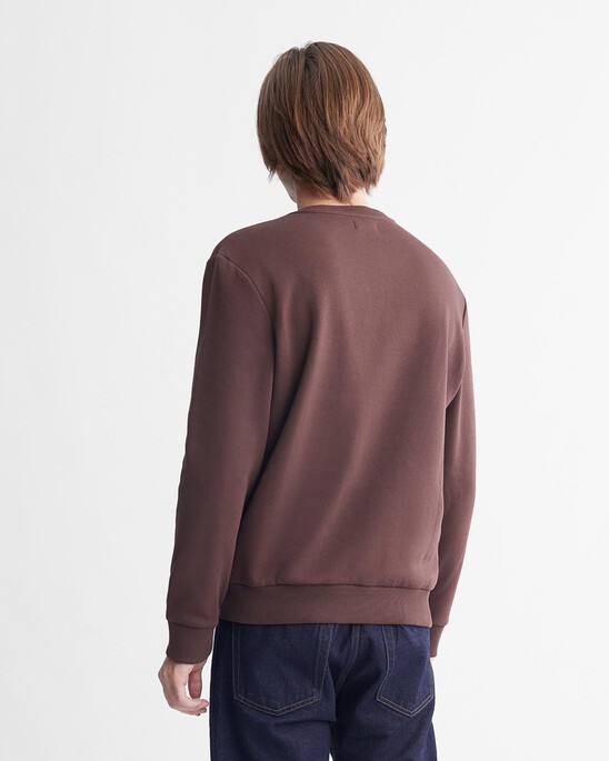 Stencil Logo Patch Terry Sweatshirt