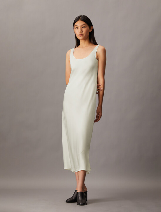 Hero Viscose Satin Slip Dress