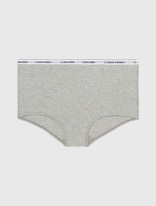 Modern Logo Hipster Panty, Grey Heather, hi-res