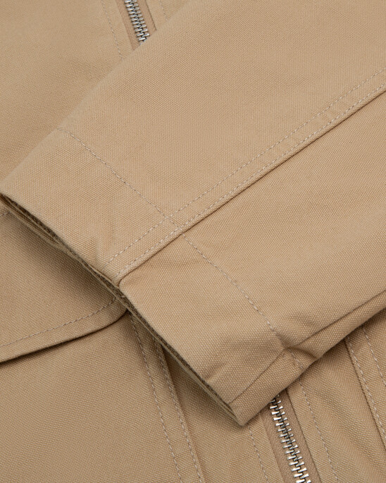 Modern Workwear Boxy Cropped Jacket