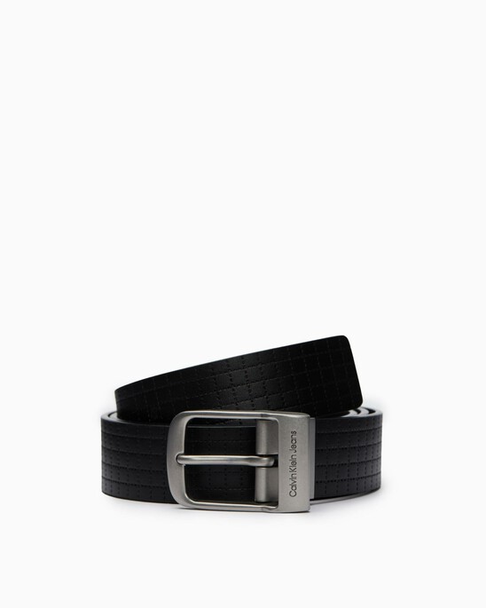 35MM ROUND PIN BUCKLE BELT