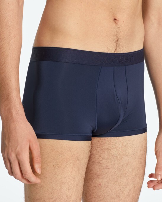 CK BLACK MICRO LOW RISE TRUNK