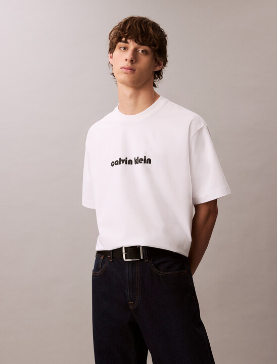 Cooling Jersey Relaxed Logo Tee