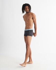 CK ONE PRINT MICRO LOW RISE TRUNKS, Marker Logo Print+Tourmaline, hi-res