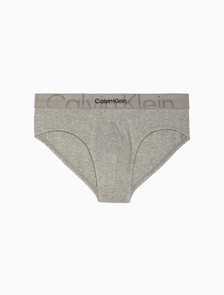 Embossed Icon Cotton Hipster Briefs, Grey Heather, hi-res