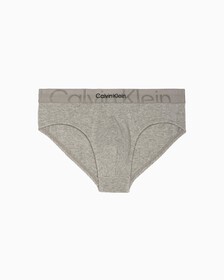 Embossed Icon Cotton Hipster Briefs, Grey Heather, hi-res
