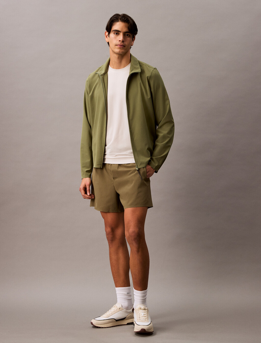 Active Icon Woven Short, Burnt Olive, hi-res