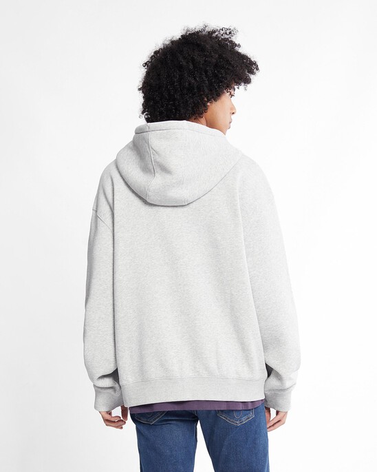 Monogram Zip Up Hoodie
