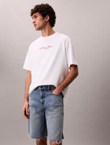 Back Graphic Regular Tee, Bright White, hi-res