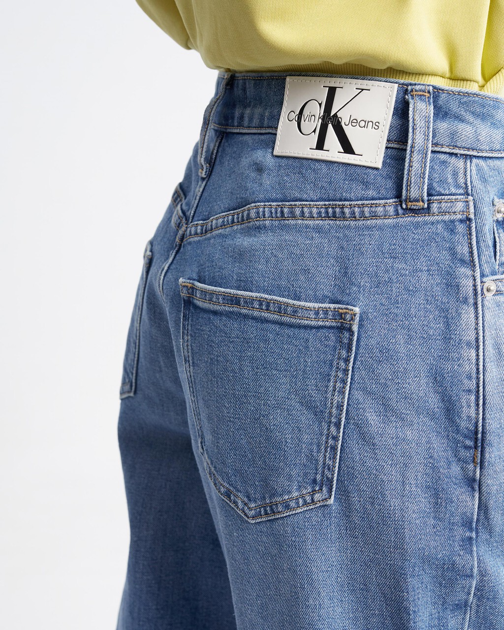 Sustainable 90s Straight Jeans, Mid Blue, hi-res