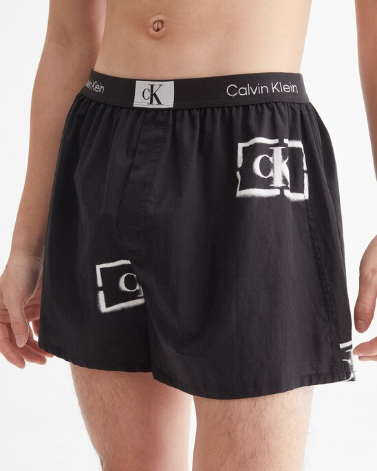 Calvin Klein 1996 Woven  Cotton Boxers