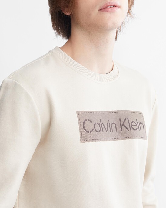 Stencil Logo Patch Terry Sweatshirt