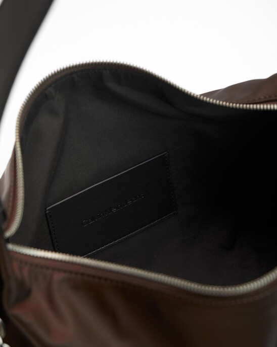 Nylon Chain Shoulder Bag 28Cm