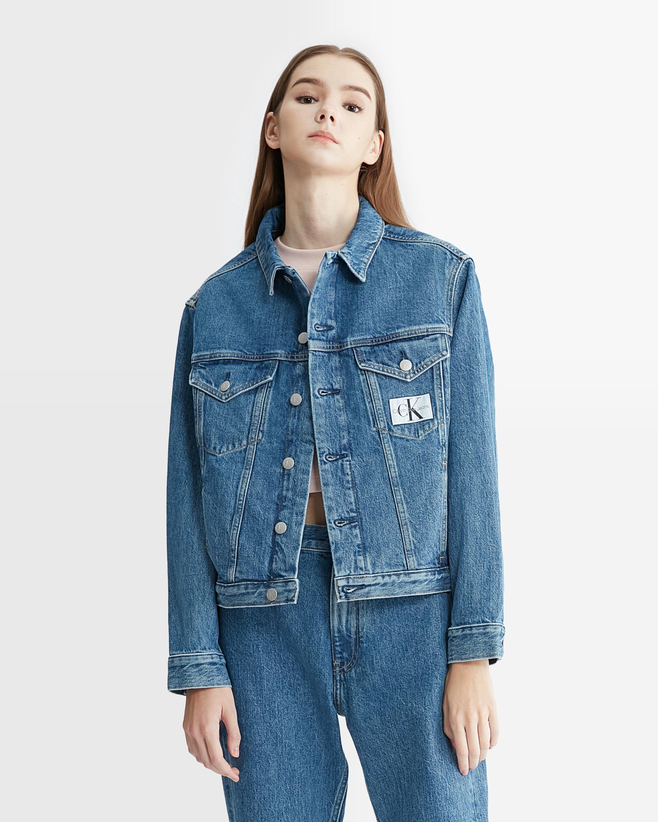 Calvin klein outlet jeans jacket women