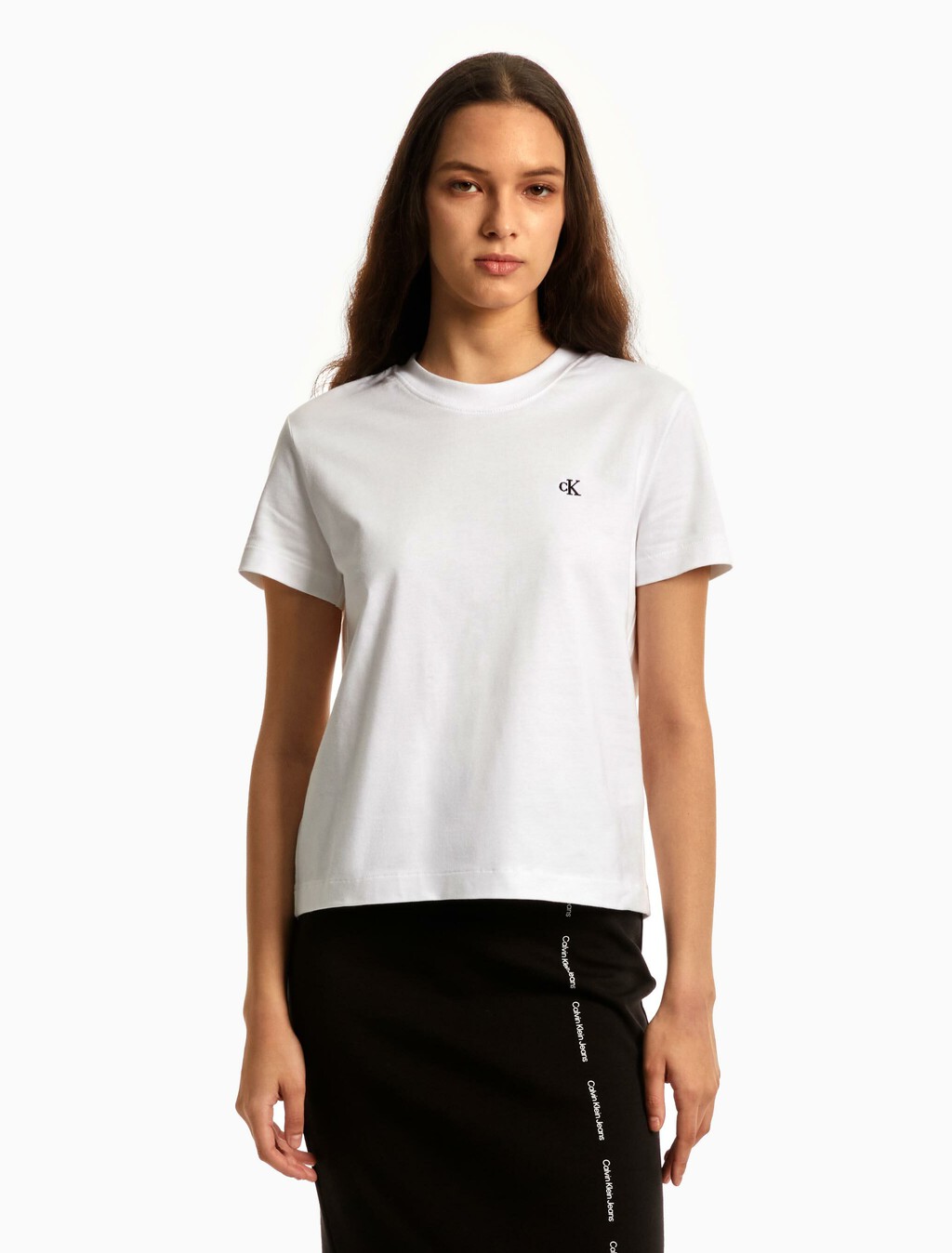 Classic Slim Tee, BRILLIANT WHT, hi-res
