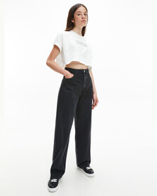 90S RECYCLED HIGH RISE RELAXED JEANS, Denim Black, hi-res