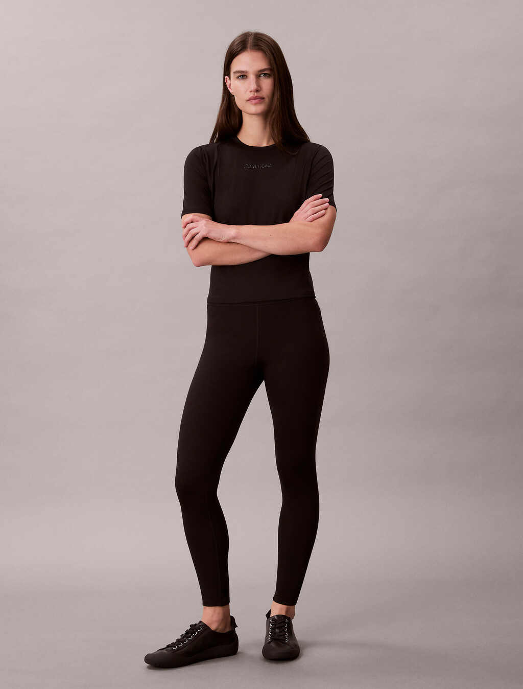 Icon Sport Active Logo T-Shirt, Black, hi-res