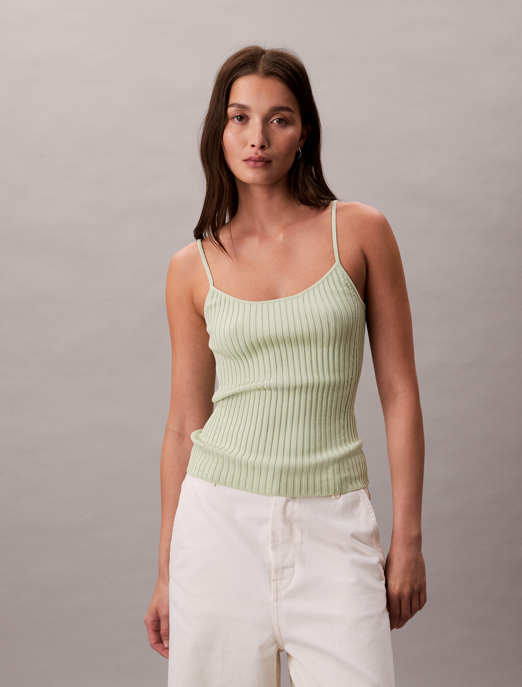 Liquid Shine Sculpt Tank Top, Seacrest, hi-res