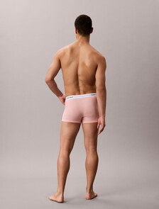 Icon Cotton Stretch Trunks 2 Pack, Bright Peach/ Breezy Blue, hi-res