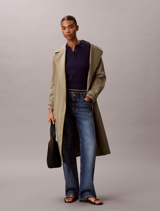 Cable Knit Short Sleeve Jumper