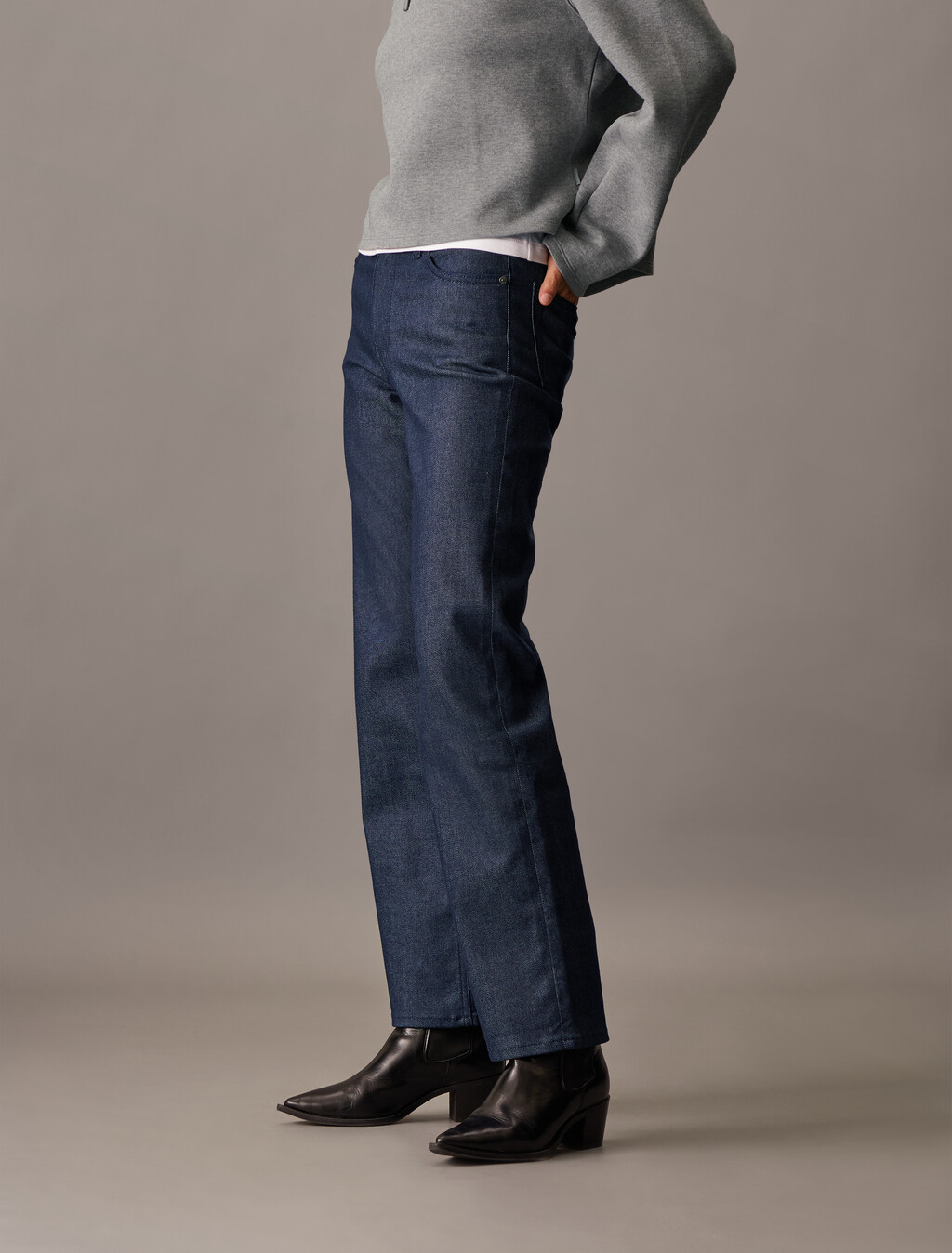 90s Straight Indigo Forever Raw Jeans, INDIGO FOREVER RAW, hi-res