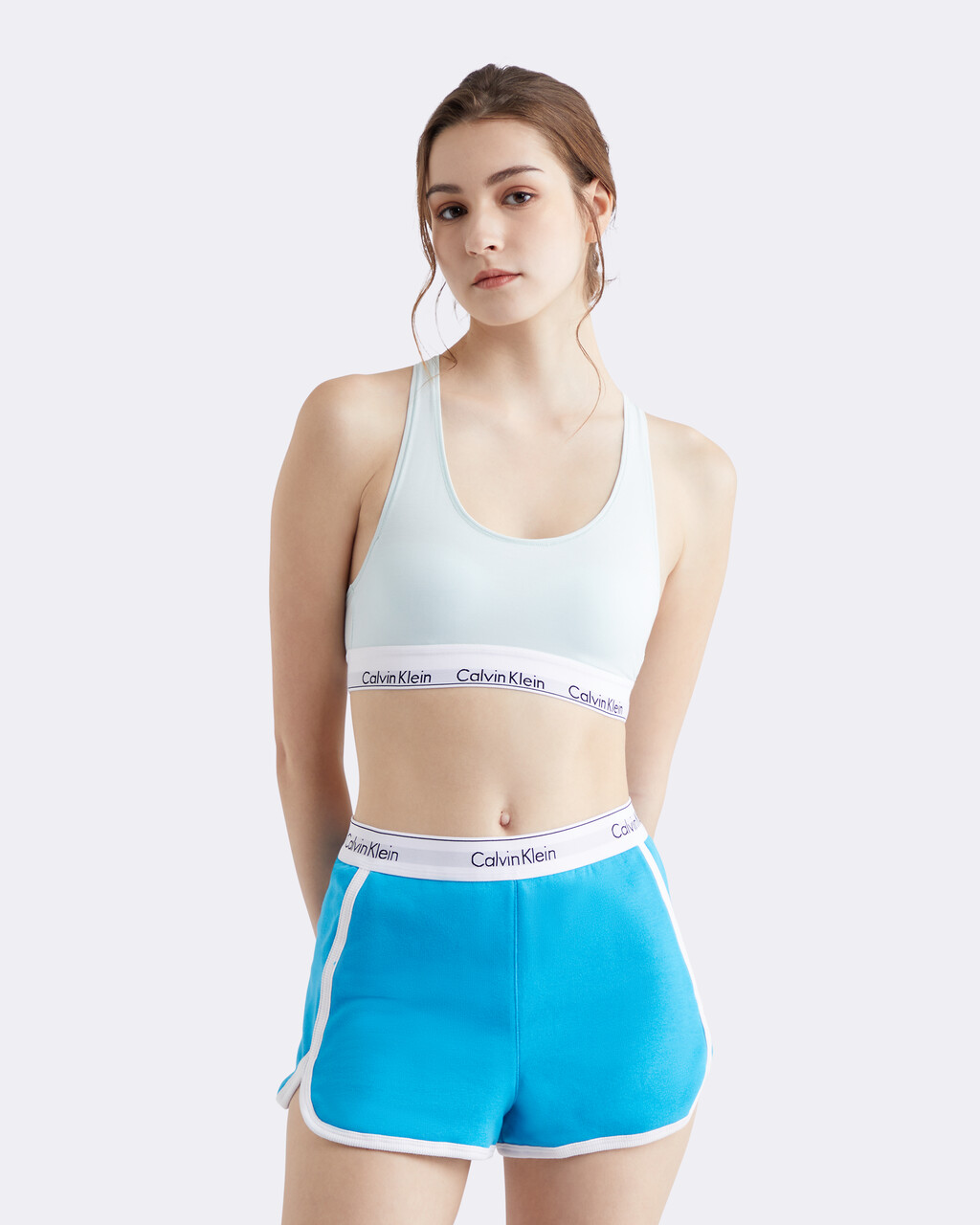 Modern Cotton Sleep Shorts blue Calvin Klein Malaysia
