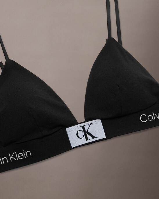CALVIN KLEIN 1996 LIGHTLY LINED TRIANGLE BRA
