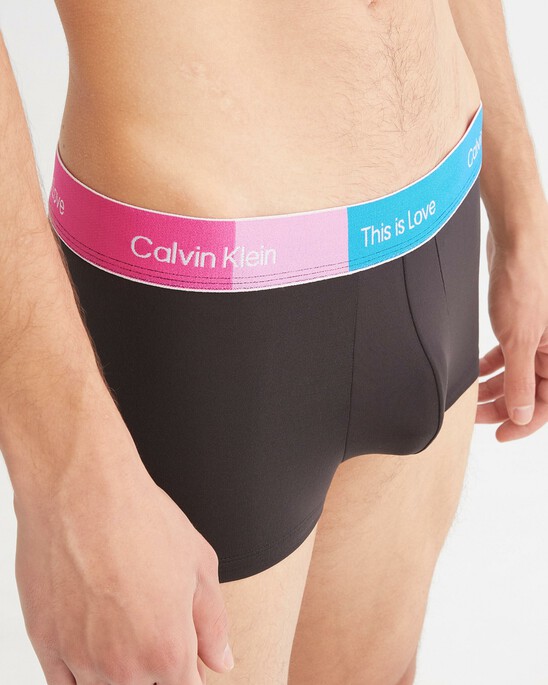 PRIDE MICRO COLOR BLOCK LOW RISE TRUNKS