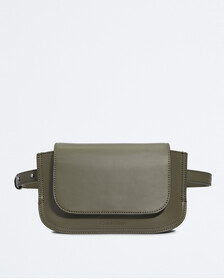 Elemental Mini Flap Messenger Bag, DUSTY OLIVE, hi-res