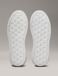 Leather Trainers, Bright White/Creamy White, hi-res