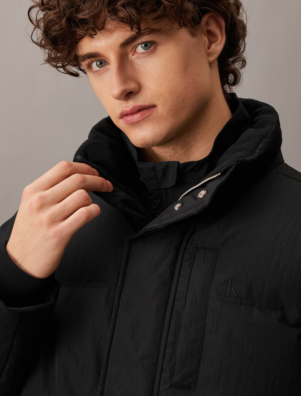 Packable Down Jacket, Ck Black, hi-res