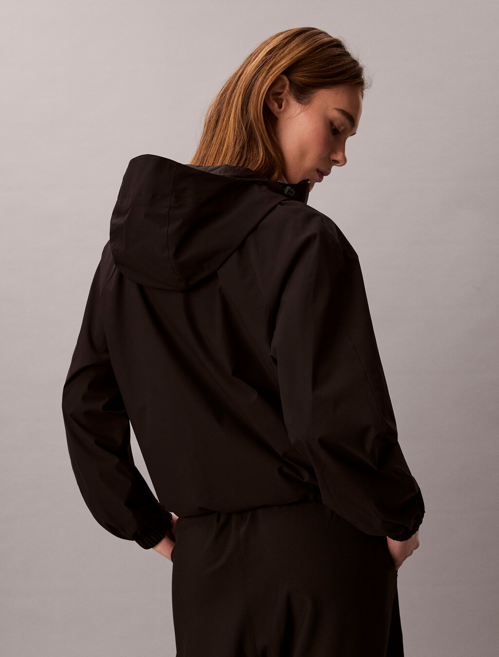 Tech Rain Jacket, Black, hi-res