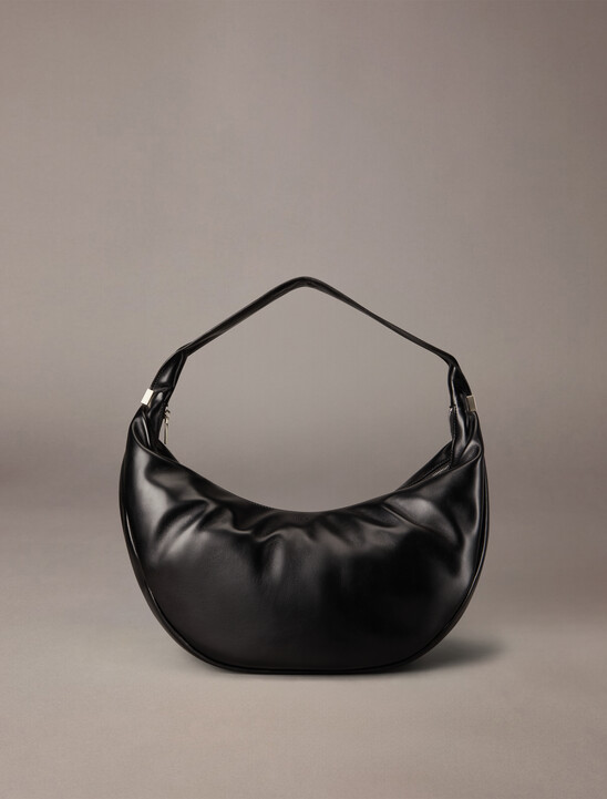CK Pinched Large Crescent Bag