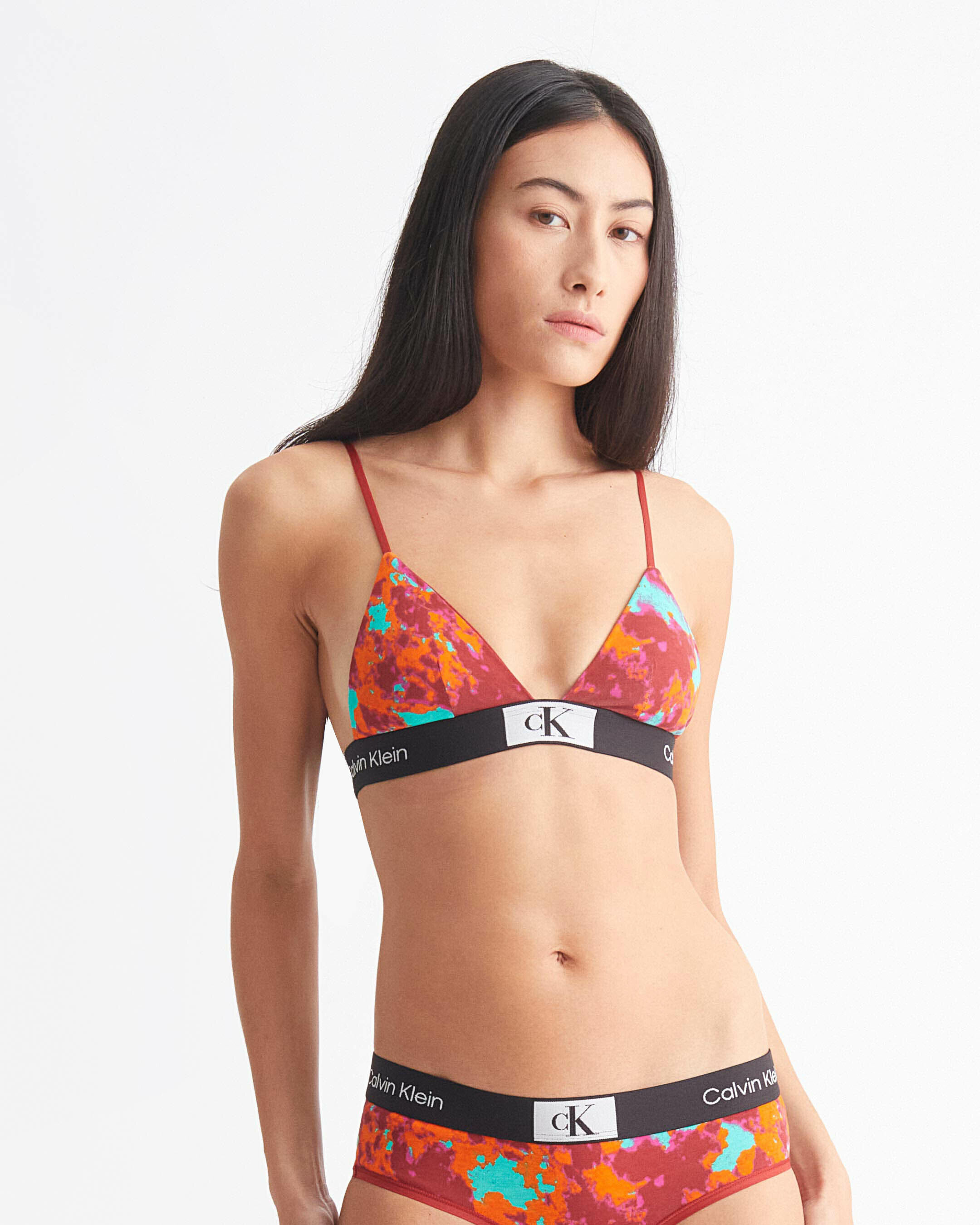 Calvin Klein 1996 Lightly Lined Triangle Bra multi Calvin