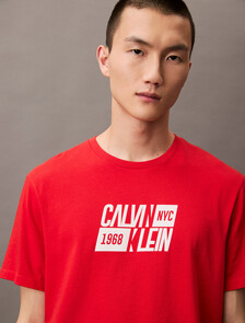 Classic Sport Logo T-shirt, Red Alert, hi-res