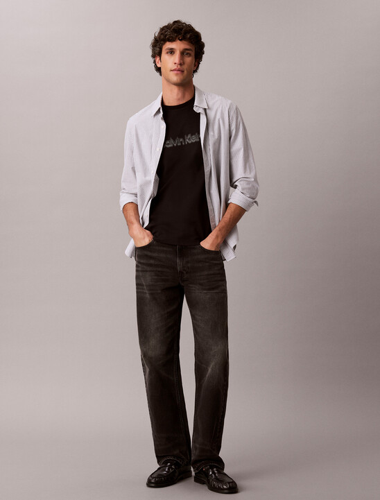 Graphic Double Knit Slim Tee