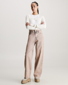Cotton Micro Cardigan, Ivory, hi-res