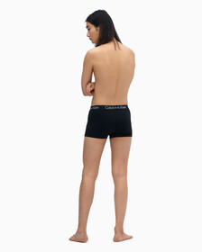 STRUCTURE COTTON TRUNK 2 PACK, BLK / GRHTR, hi-res