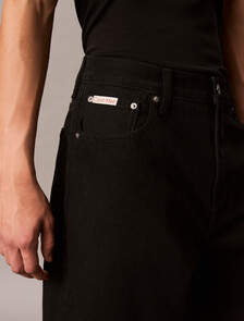 90's Loose Denim Shorts, CK CLASSIC BLACK, hi-res
