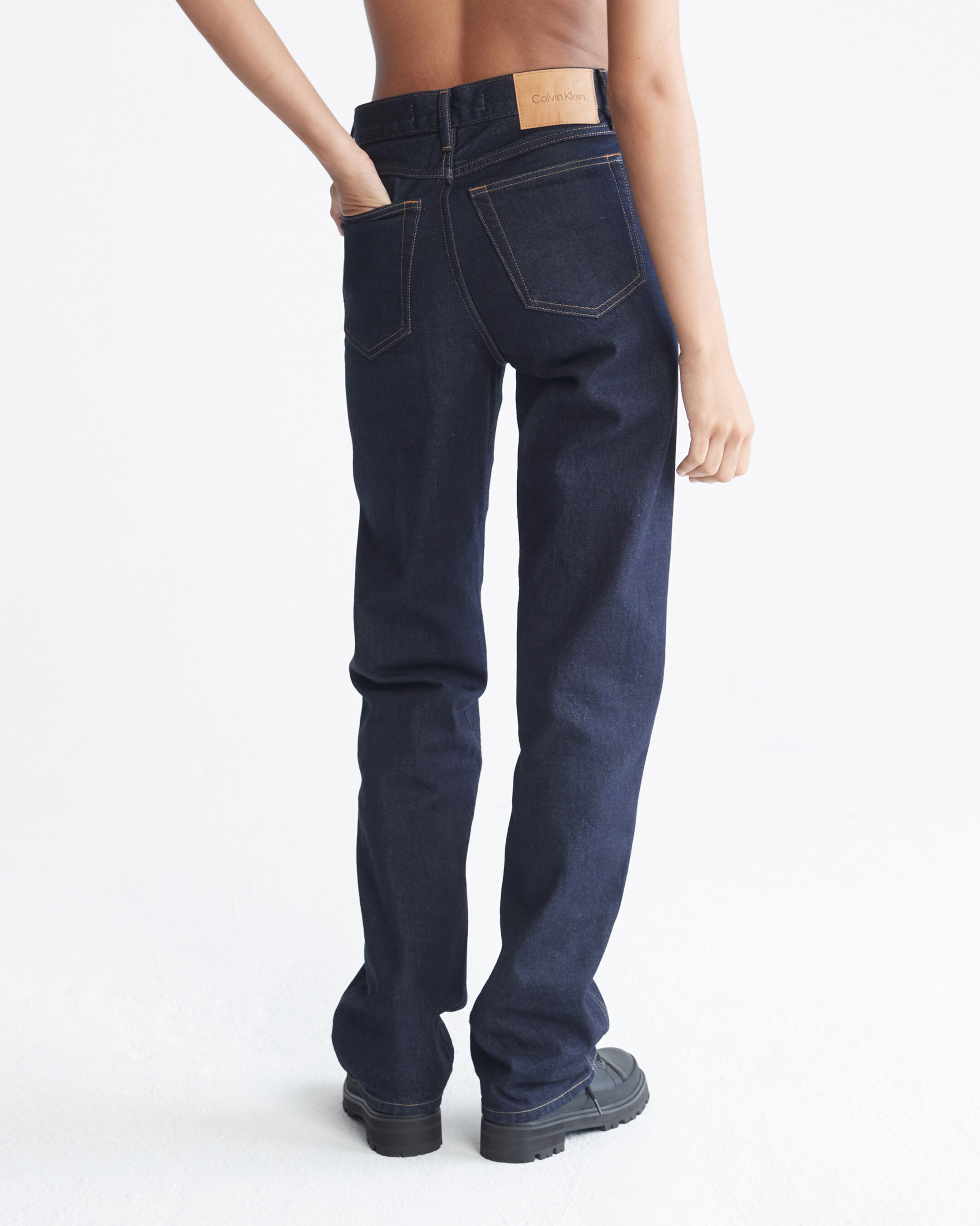 Calvin klein best sale straight icon jeans