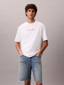Back Graphic Regular Tee, Bright White, hi-res