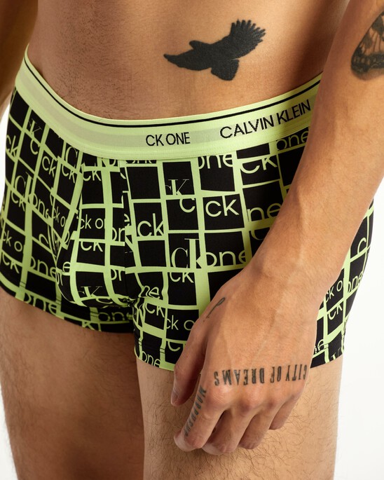 CK ONE PRINT MICRO LOW RISE TRUNKS