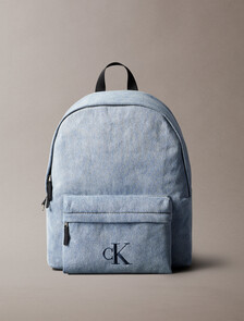Denim Backpack, Denim, hi-res